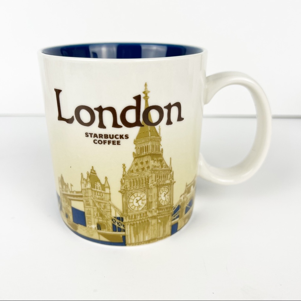 Starbucks LONDON Collector's Series 2010 Ceramic Coffee Mug 16oz